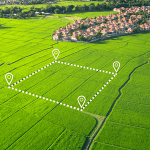 real estate development, open land