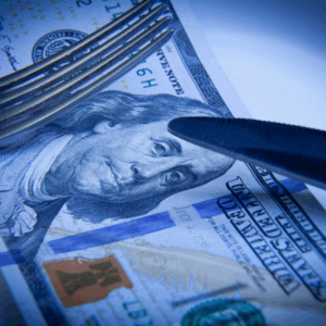 paying for dinner at a restaurant