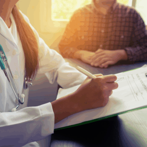 doctor-patient check up