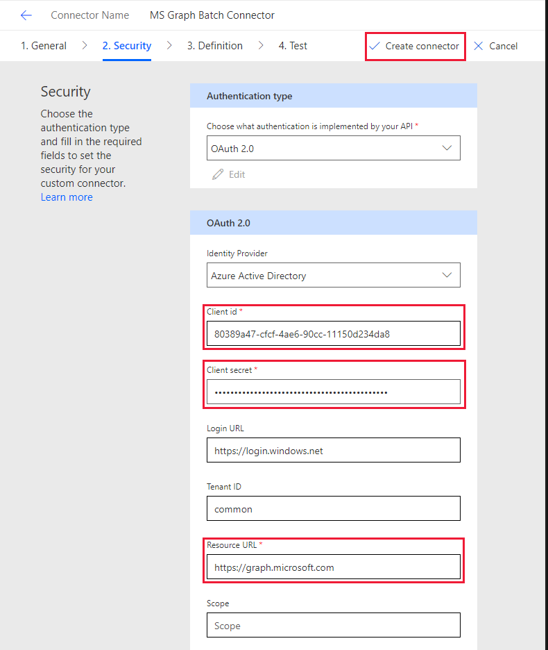 Connect Calendly Azure Authentication