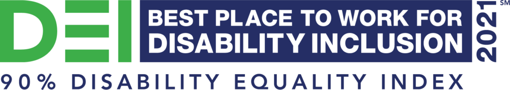 Disability:IN DEI 2021 logo