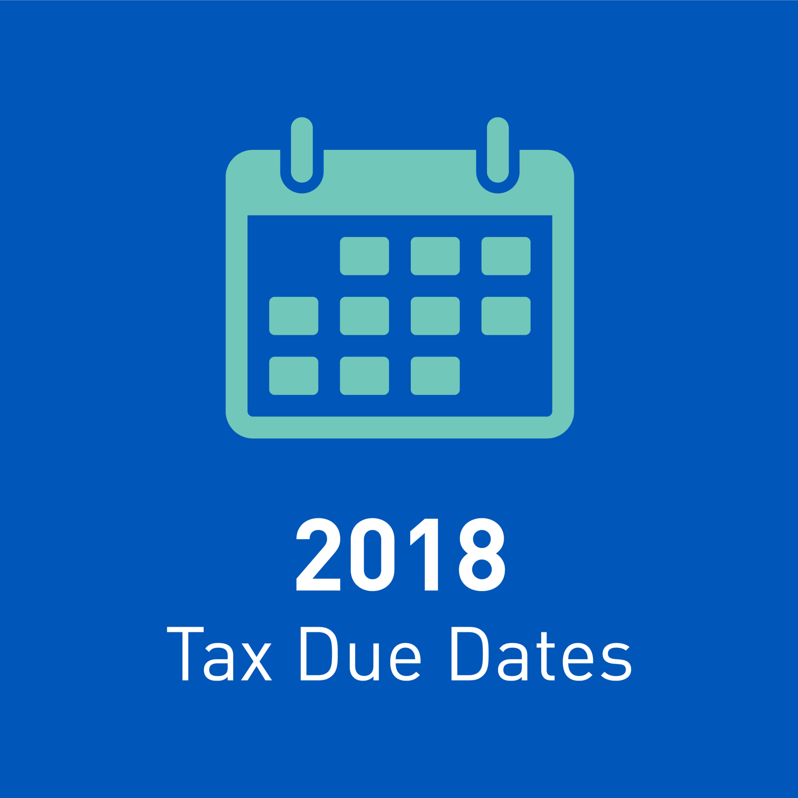 tax due dates 18