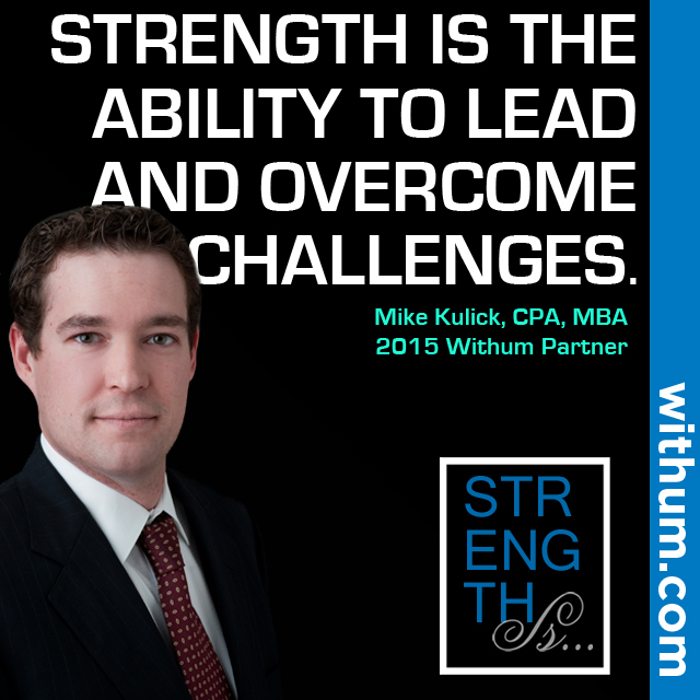 Mike Kulick, CPA, MBA, Partner