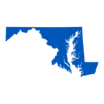 maryland state outline