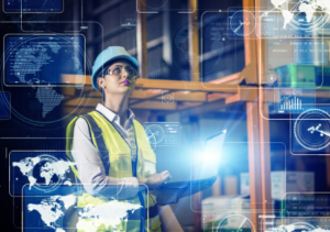 oracle netsuite erp for manufacturing companies - woman in digital technology