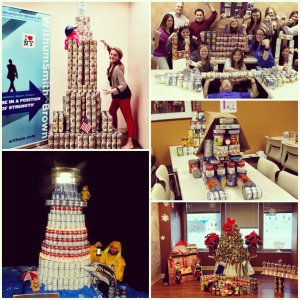 Withum Thanksgiving Can Sculpture Contest