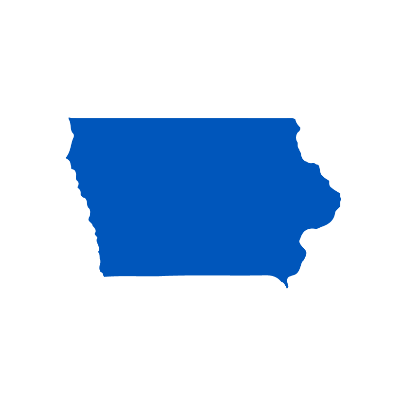 iowa state outline