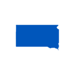 south dakota state outline