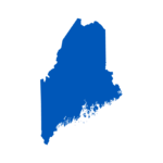 maine state outline