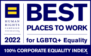HRC Best Place to Work 2022 Logo