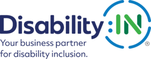 Disability:IN logo and tagline