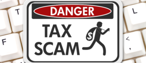 tax scam warning sign
