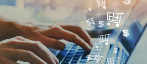 shopping online concept, buy on internet, e-commerce