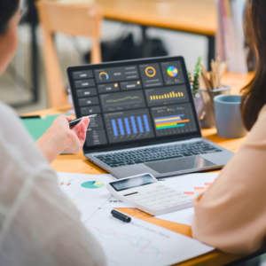 Company's Controllers using Sage Intacct for financial reporting