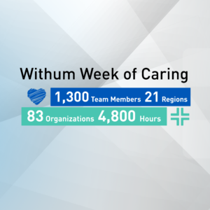 Graphic of Withum Week of Caring