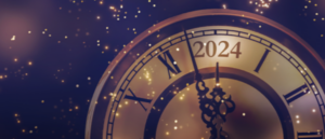 2023 year-end clock