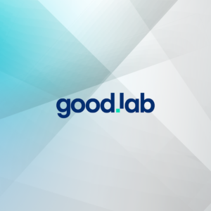 blue logo of good.lab an ESG solutions company