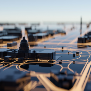 3d rendering of washington, dc