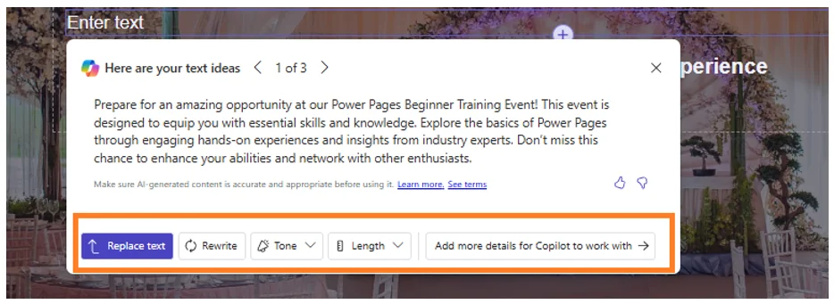 ai website creation screenshot 9