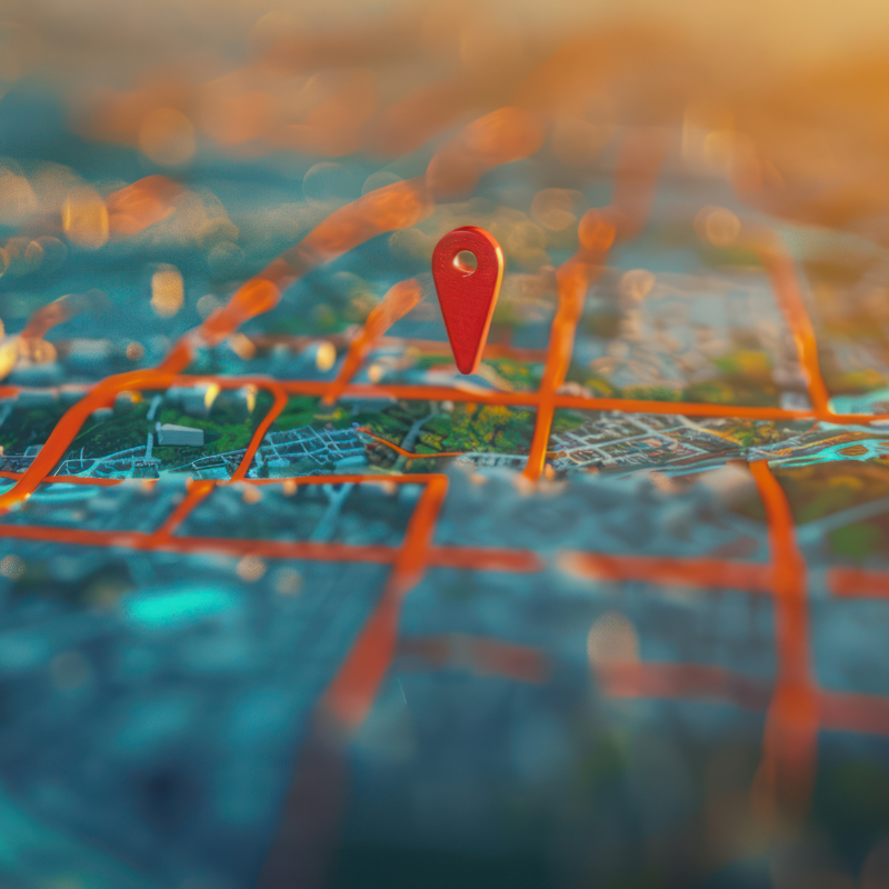 opportunity zones on a map