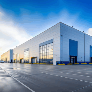 modern manufacturing production facility