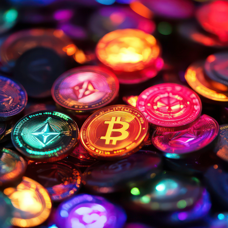 different types of cryptocurrency and digital assets