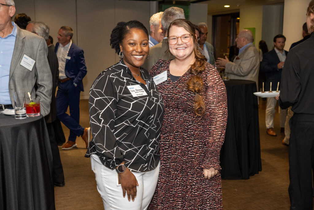 The Magical Open House at Withum's Houston Office was filled with smiling guests and team members, creating a joyful and welcoming atmosphere.