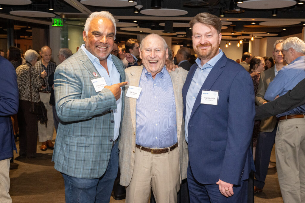 The Magical Open House at Withum's Houston Office was filled with smiling guests and team members, creating a joyful and welcoming atmosphere.