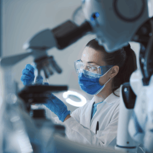 healthcare lab technicians