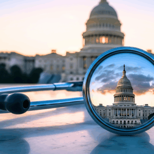 us capitol and a stethoscope