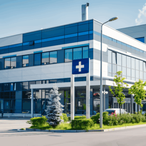 modern hospital