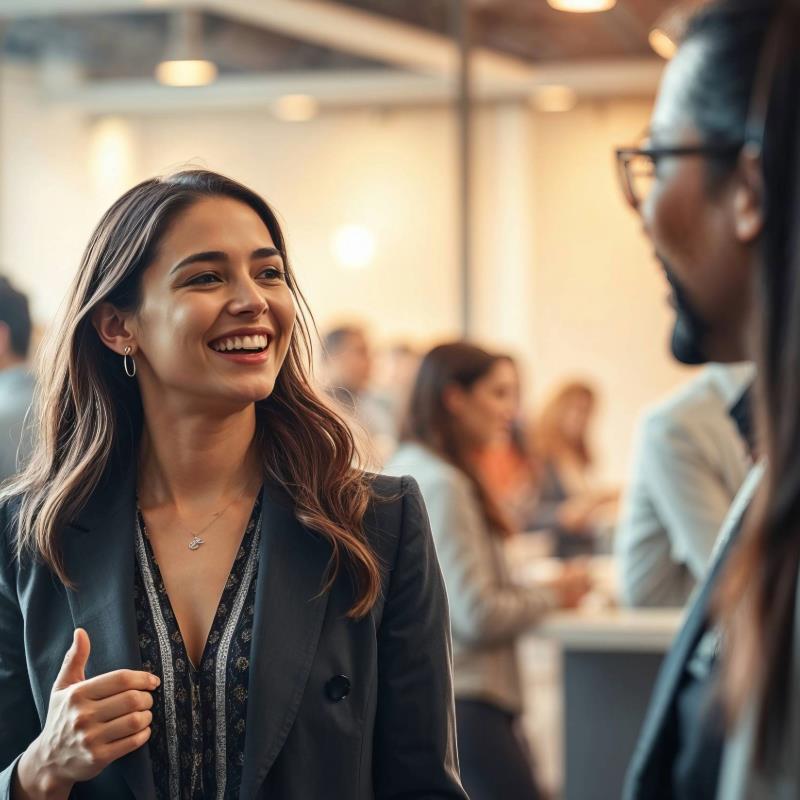 live networking event