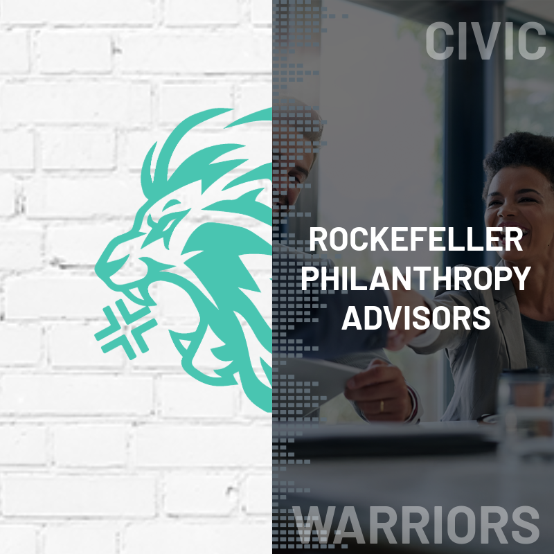 civic warriors podcast guest, Rockefeller Philanthropy Advisors (RPA)
