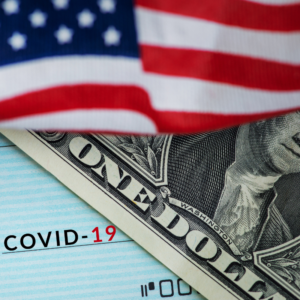 us flag and covid era tax refund check