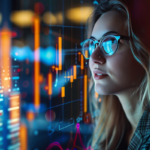 a woman certified public accountant reviewing tokenized stocks.