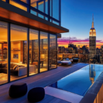nyc penthouse overlooking the empire state building