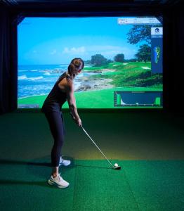 1928 The Fitler Club Golf Simulator
