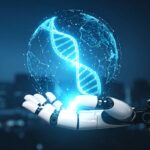 Artificial Hand Holding DNA Structure