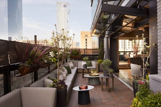 1928 The Fitler Club Terrace