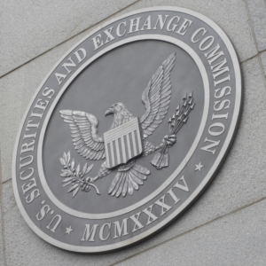 Closeup of the seal of the United States Securities and Exchange Commission (SEC)