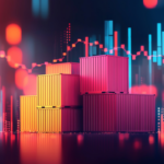 colorful shipping containers